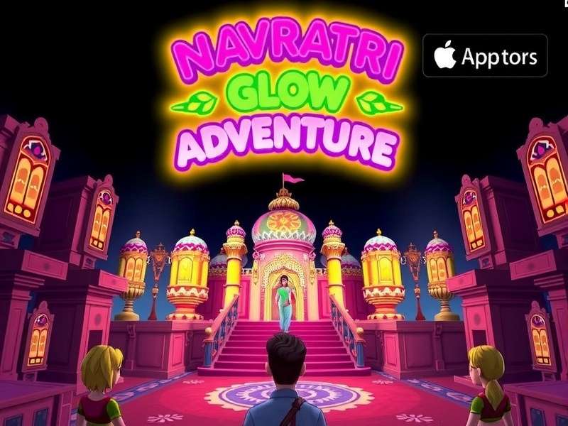Navratri Glow Adventure Nine Worlds